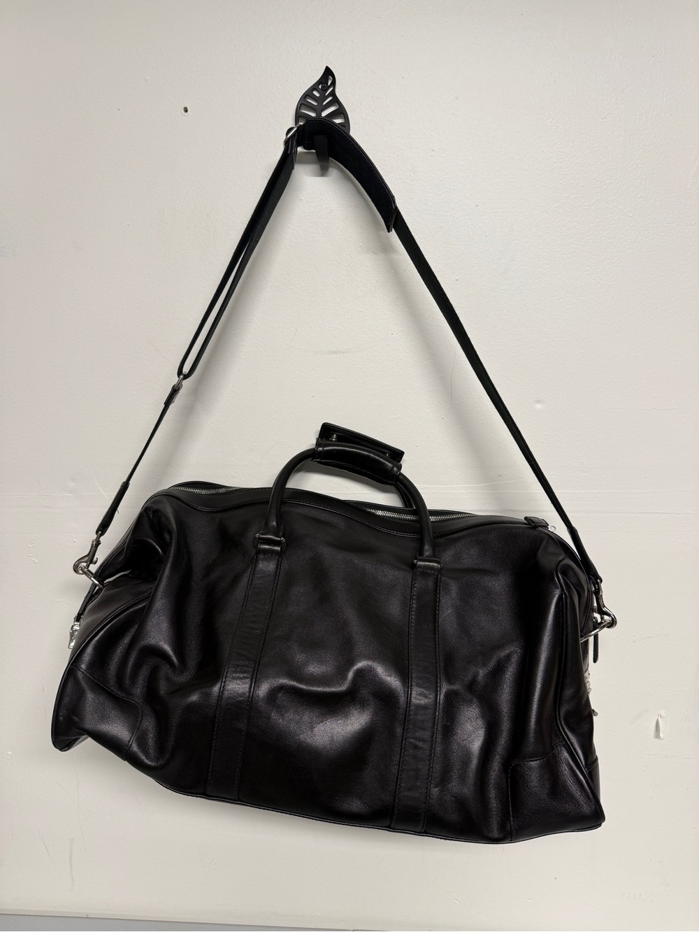 Coach Boston Bag black 5404 travel duffel vintage
